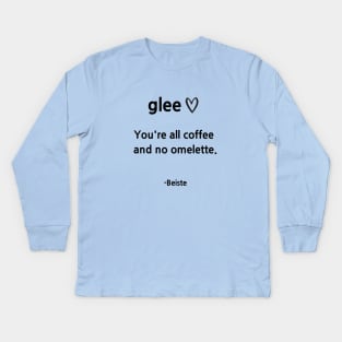 Glee/Coach Beiste Kids Long Sleeve T-Shirt